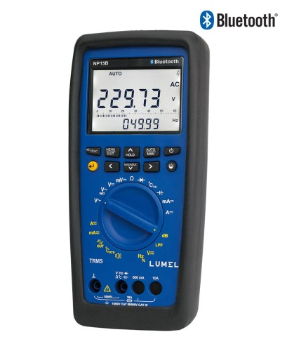 Multimetr cyfrowy z rejestracją i Bluetooth