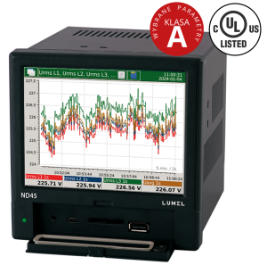 Analizator / rejestrator parametrów sieci | ND45 1011M000